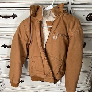 Carhartt Weathered Duck Wildwood Jacket - Size 12/14 Large